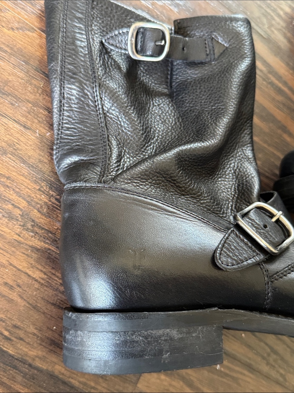 Frye Black Women's Leather Boots - Picture 8 of 16